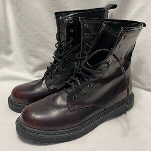 Charlotte Russe Womens Boots Size 8 Lace Up Preowned